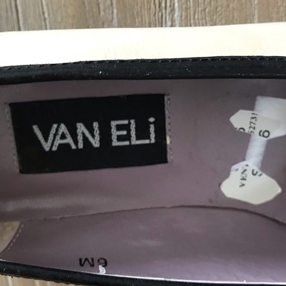 Vaneli Leather Buckle Loafer Flats With Low Heel - Picture 5 of 6